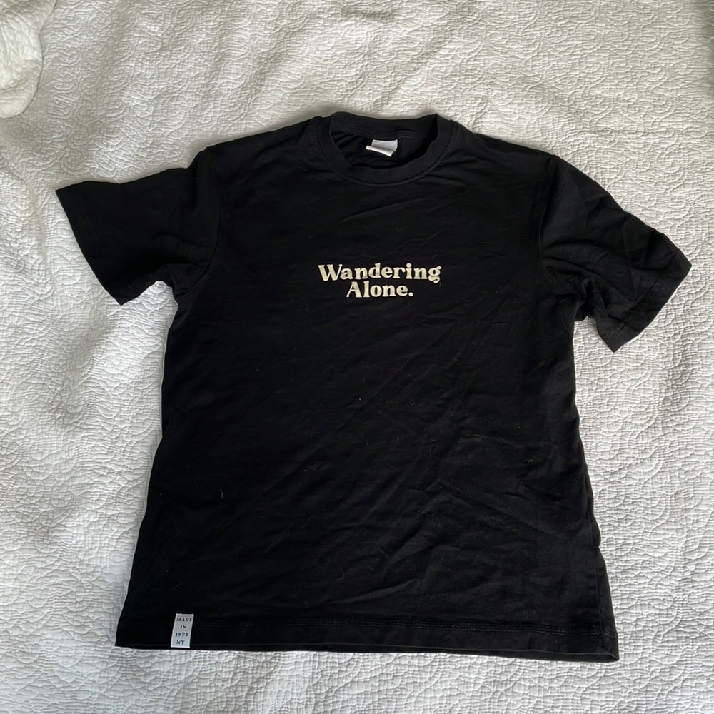 Black Zara Graphic Tee